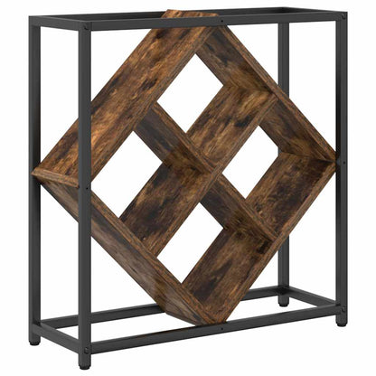 Étagère à vin Chêne fumé 51 x 18 x 52,5 cm Bois d'ingénierie