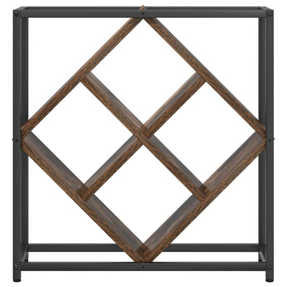 Étagère à vin Chêne fumé 51 x 18 x 52,5 cm Bois d'ingénierie