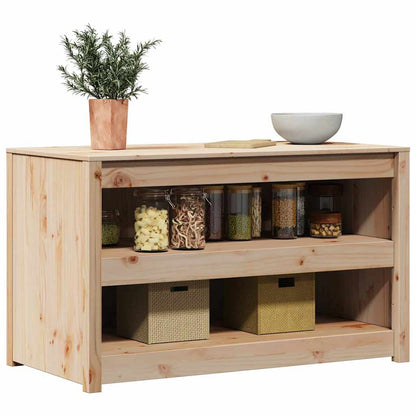 Armoire de cuisine Marron 106 x 55 x 64 cm Bois de pin massif