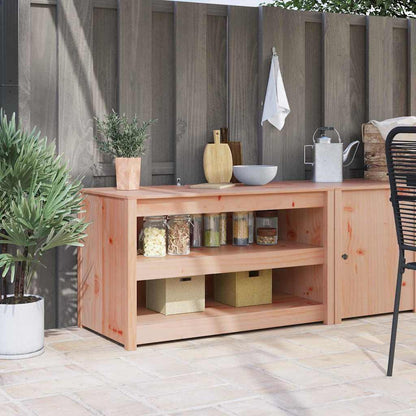 Armoire de cuisine Marron 106 x 55 x 64 cm Bois de pin massif