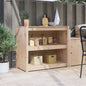 Armoire de cuisine Marron 106 x 55 x 92 cm Bois de pin massif