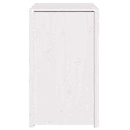 Armoire de cuisine Blanc 106 x 55 x 92 cm Bois de pin massif
