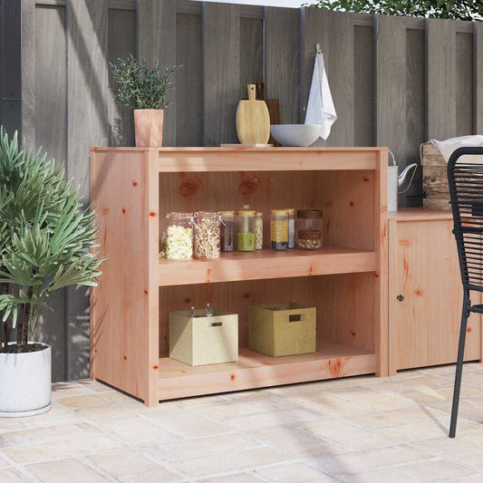 Armoire de cuisine Marron 106 x 55 x 92 cm douglas massif