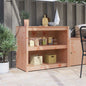 Armoire de cuisine Marron 106 x 55 x 92 cm douglas massif