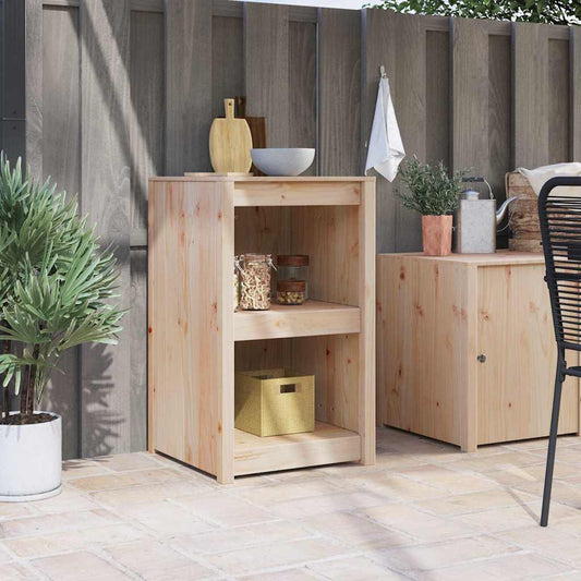 Armoire de cuisine Marron 55 x 55 x 92 cm Bois de pin massif