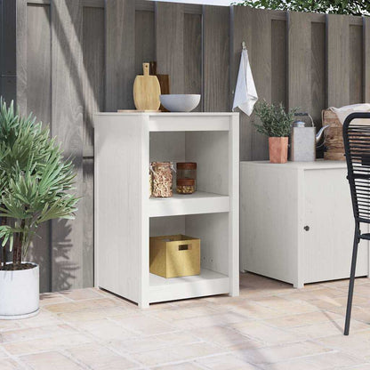 Armoire de cuisine Blanc 55 x 55 x 92 cm Bois de pin massif