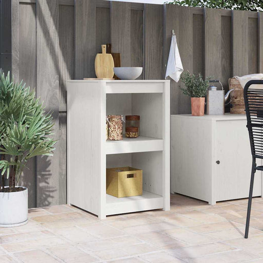 Armoire de cuisine Blanc 55 x 55 x 92 cm Bois de pin massif