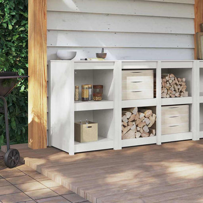 Armoire de cuisine Blanc 55 x 55 x 92 cm Bois de pin massif
