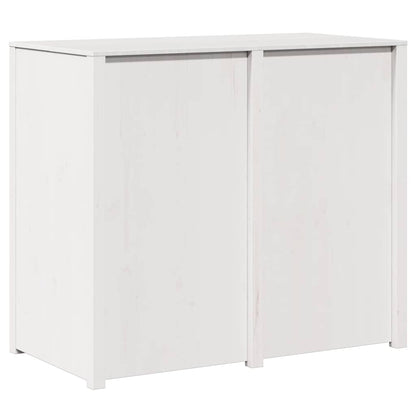 Armoire de cuisine avec étagère Blanc chaud 106 x 55 x 92 cm