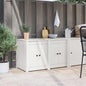 Armoire de cuisine Blanc 106 x 55 x 64 cm Bois de pin massif