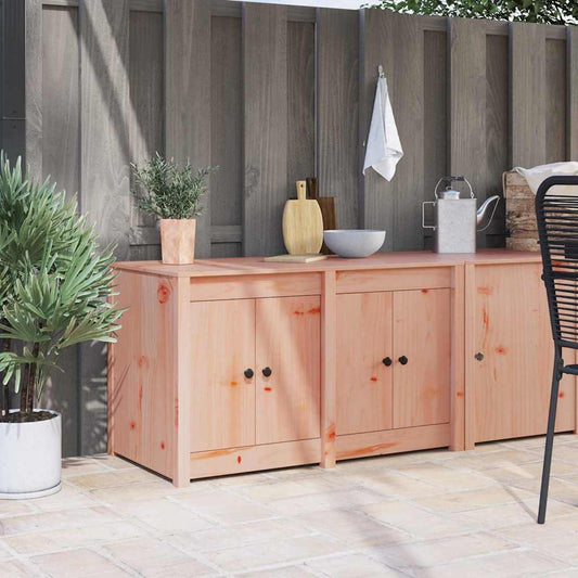 Armoire de cuisine Marron 106 x 55 x 64 cm Bois de pin massif