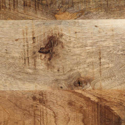 Porte-vêtements 80x40x190 cm bois de manguier massif brut