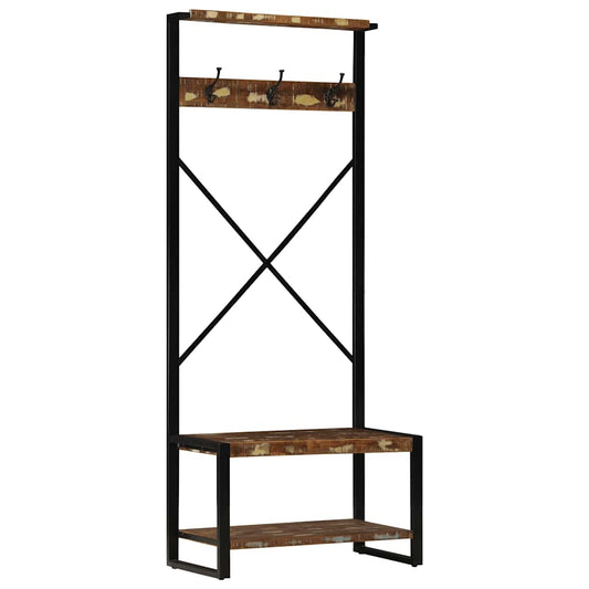Porte-vêtements multicolore 80x40x190 cm