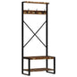 Porte-vêtements multicolore 80x40x190 cm