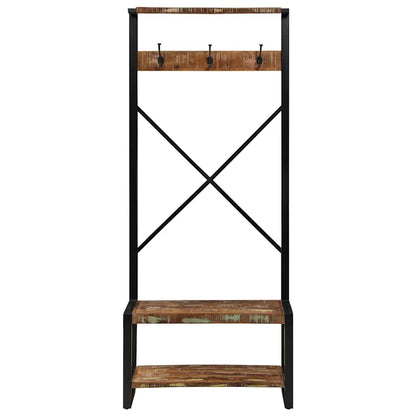 Porte-vêtements multicolore 80x40x190 cm