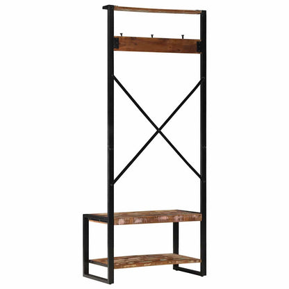 Porte-vêtements multicolore 80x40x190 cm