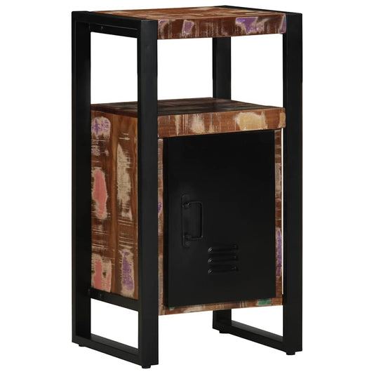 Meuble de Salle de Bain Marron Bois massif de récupération
