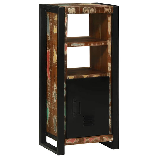 Cabinet de Salle de Bain Marron Bois massif de récupération