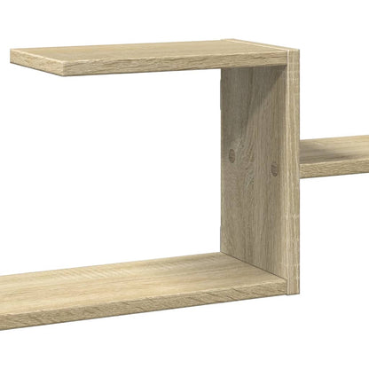 Étagère murale chêne sonoma 104x15x49 cm bois d'ingénierie