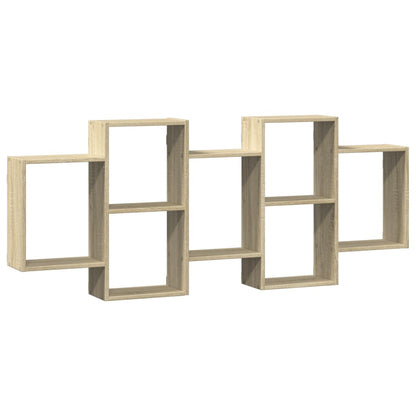 Étagère murale chêne sonoma 159x18x65 cm bois d'ingénierie