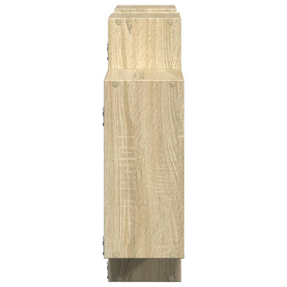 Étagère murale chêne sonoma 159x18x65 cm bois d'ingénierie