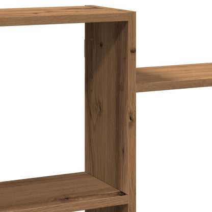 Étagère murale chêne artisanal 159x18x65 cm bois d'ingénierie