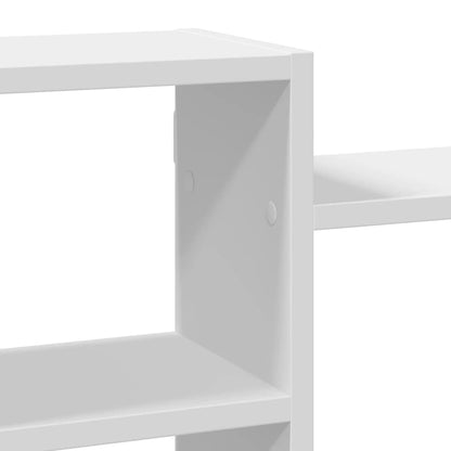 Étagère murale blanc 129x18x42 cm bois d'ingénierie