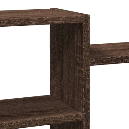 Étagère murale chêne marron 129x18x42 cm bois d'ingénierie