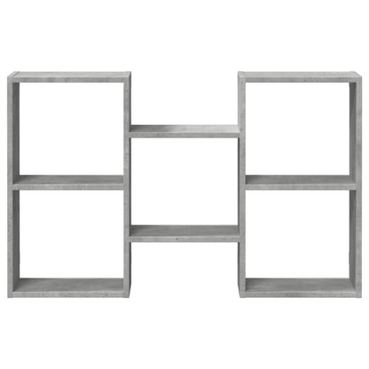 Étagère murale gris béton 96x18x60 cm bois d'ingénierie