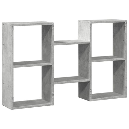 Étagère murale gris béton 96x18x60 cm bois d'ingénierie