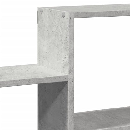 Étagère murale gris béton 96x18x60 cm bois d'ingénierie