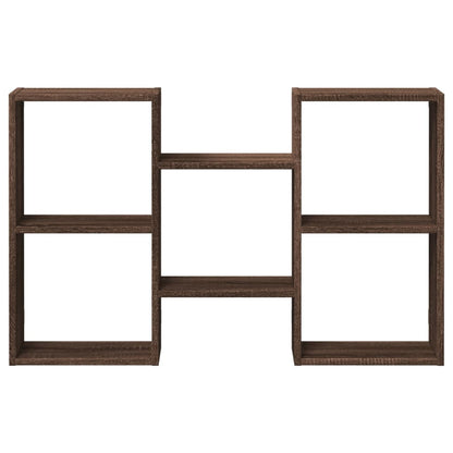 Étagère murale chêne marron 96x18x60 cm bois d'ingénierie