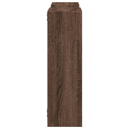 Étagère murale chêne marron 96x18x60 cm bois d'ingénierie