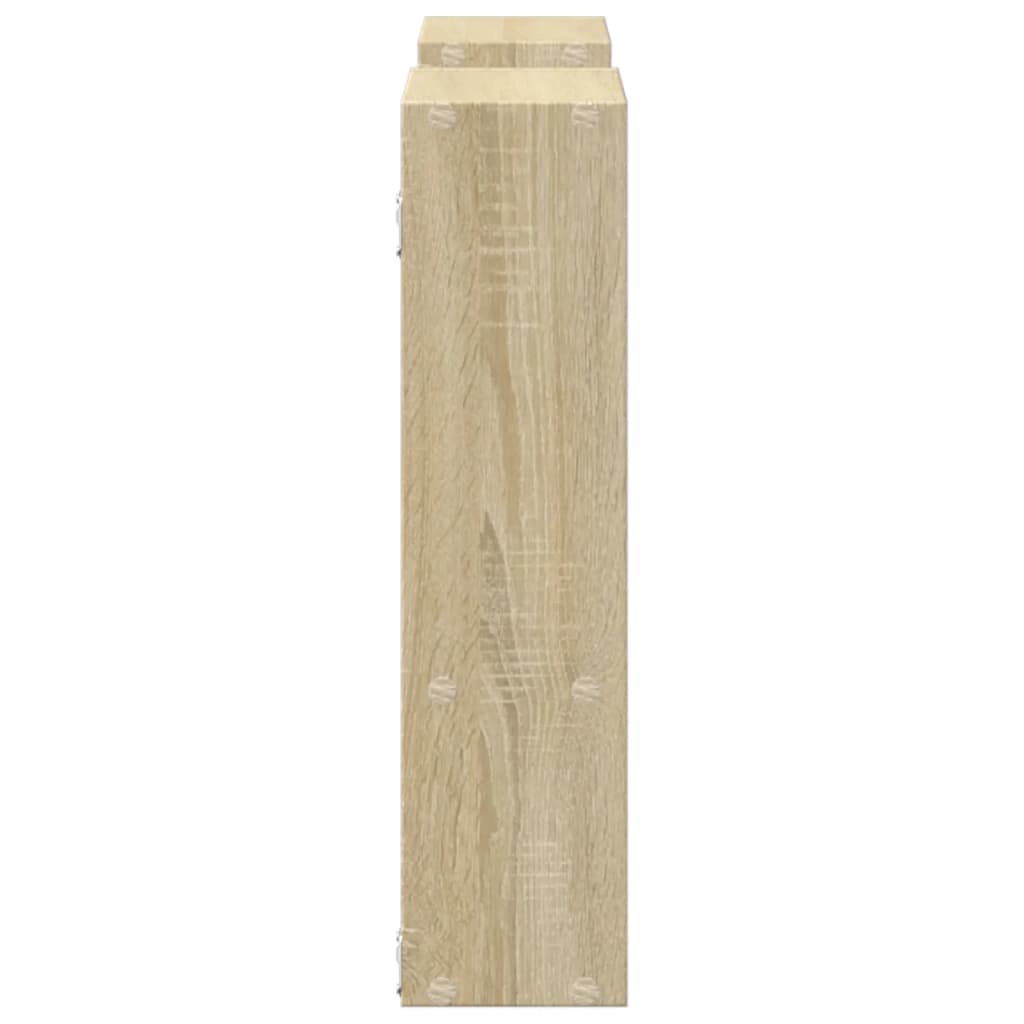 Étagère murale chêne sonoma 99x15x60 cm bois d'ingénierie