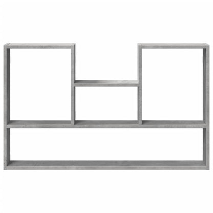 Étagère murale gris béton 99x15x60 cm bois d'ingénierie