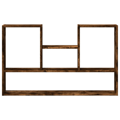Étagère murale chêne fumé 99x15x60 cm bois d'ingénierie