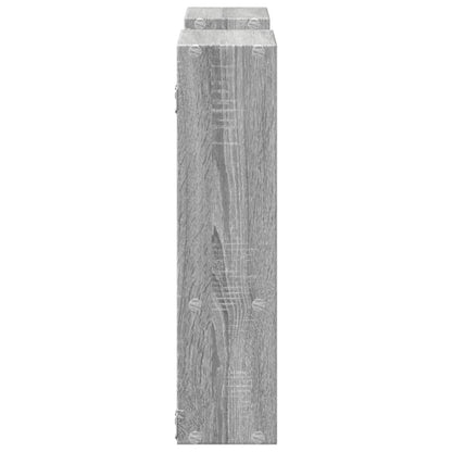 Étagère murale sonoma gris 99x15x60 cm bois ingénierie