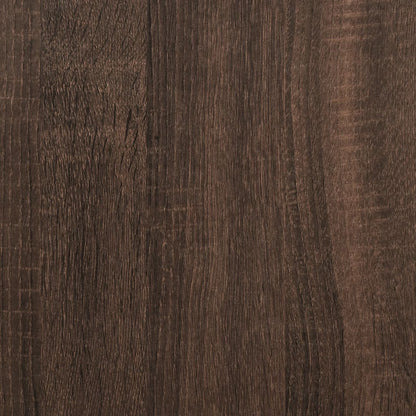 Étagère murale chêne marron 99x15x60 cm bois d'ingénierie