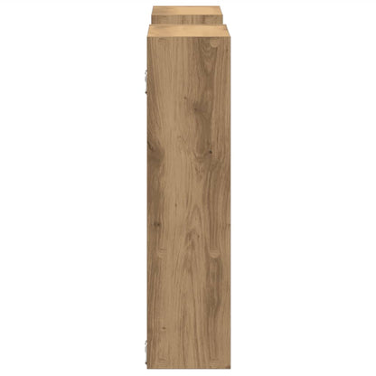Étagère murale chêne artisanal 99x15x60 cm bois d'ingénierie