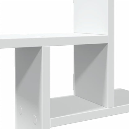 Étagères murales 2 pcs blanc 38x12x38 cm bois d'ingénierie