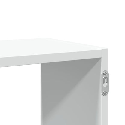 Étagère murale blanc 100x25x50 cm bois d'ingénierie