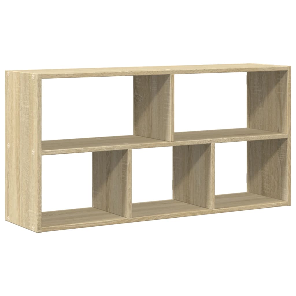Étagère murale chêne sonoma 100x25x50 cm bois d'ingénierie