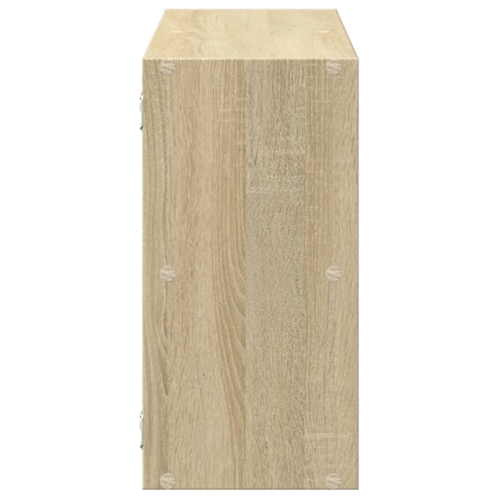 Étagère murale chêne sonoma 100x25x50 cm bois d'ingénierie
