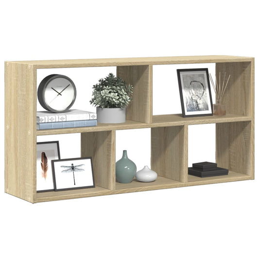 Étagère murale chêne sonoma 100x25x50 cm bois d'ingénierie