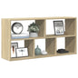 Étagère murale chêne sonoma 100x25x50 cm bois d'ingénierie