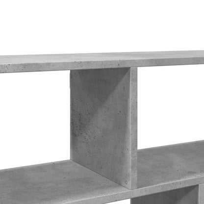 Étagère murale gris béton 100x25x50 cm bois d'ingénierie
