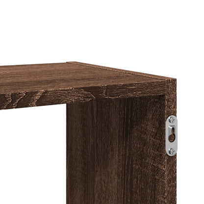 Étagère murale chêne marron 100x25x50 cm bois d'ingénierie