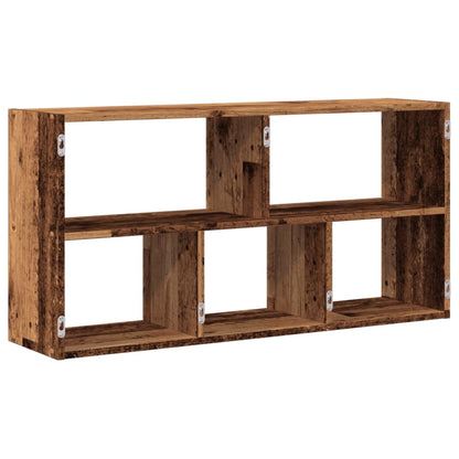 Étagère murale vieux bois 100x25x50 cm bois d'ingénierie