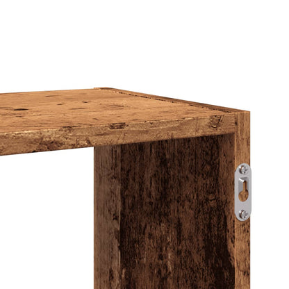 Étagère murale vieux bois 100x25x50 cm bois d'ingénierie
