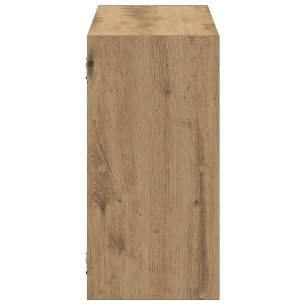 Étagère murale chêne artisanal 100x25x50 cm bois d'ingénierie
